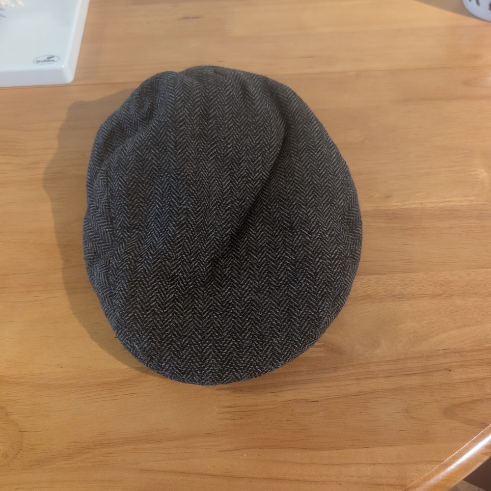 Brixton Black Herringbone Cap